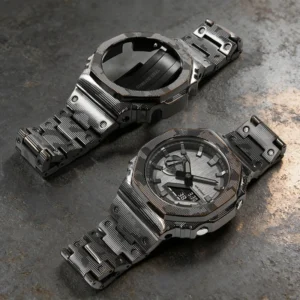 Camo Metal Bezel & Case Mod Kit for Casioak GA-2100/B2100