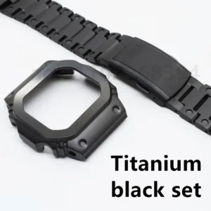 Titanium Camo Case & Strap Mod Kit for DW5600/5610