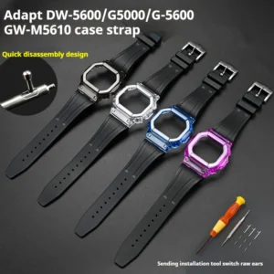 TPU Strap & PC Case Mod Kit for Casio DW5600/GW5610