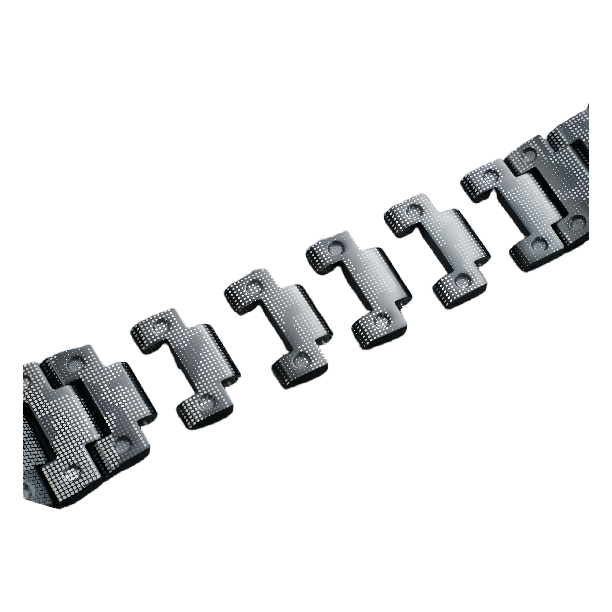 Titanium Alloy Case & Strap Mod Kit for Casio G-Shock GA-2100 / GA-B2100 – Black Camo - Image 4
