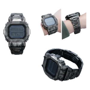 RVS Case & Band voor Casio G-Shock GX56 GX-56BB – Camo Mod Kit