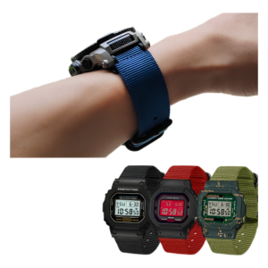 Premium Nylon Watch Band for Casio G-Shock | Fits DW-5600, GW-M5610 & GW-B5600