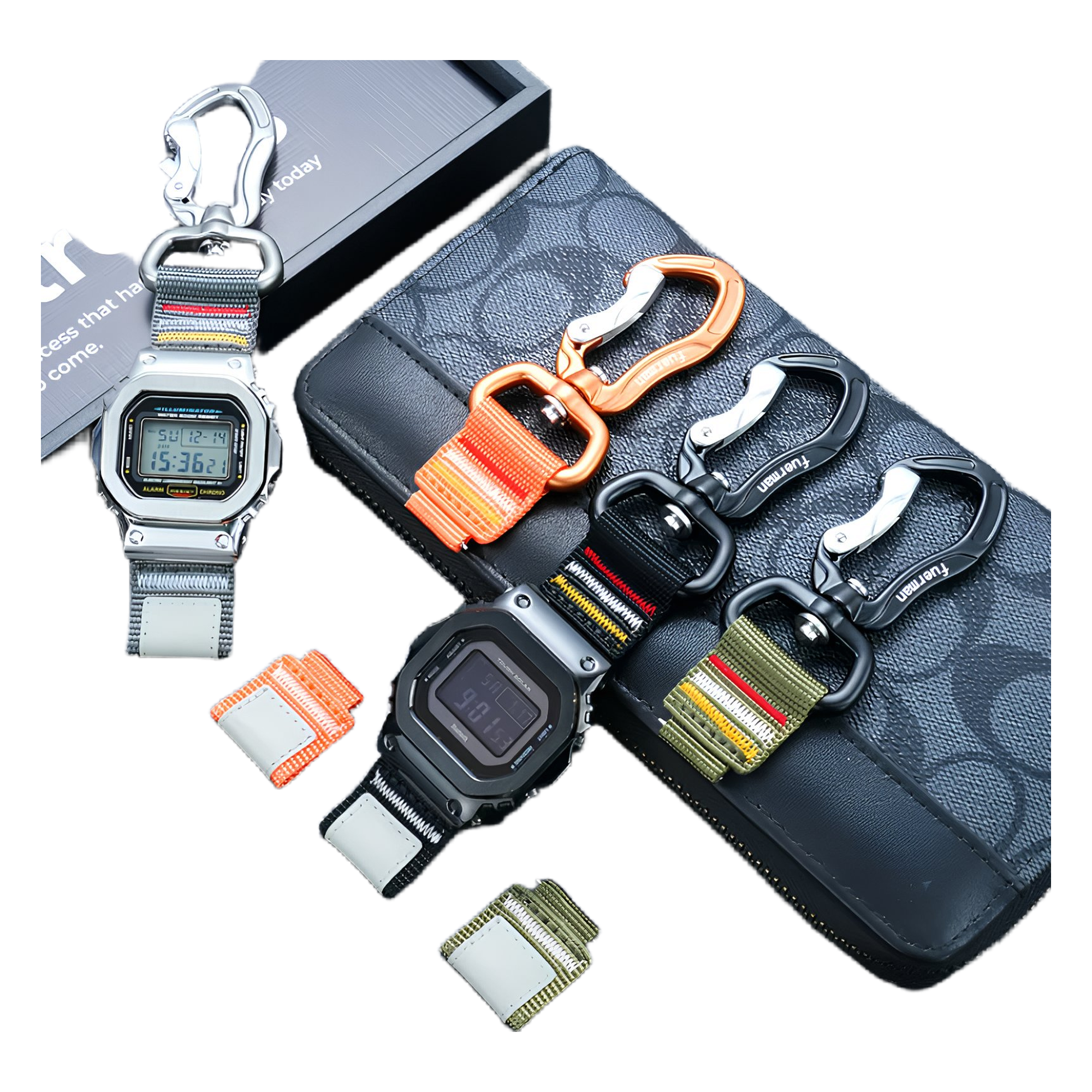 Upgraded Outdoor Nylon Strap for Casio G-Shock (DW5600 / GWM5610 / GA2100) - Image 4